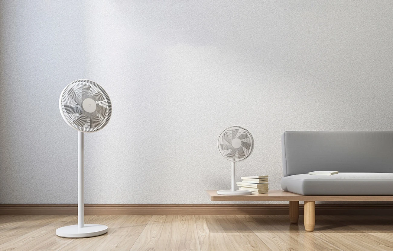 Ventiliatorius Xiaomi Mi Smart Standing Fan 2 Lite, Baltas aprašymas - Prekės nuotrauka