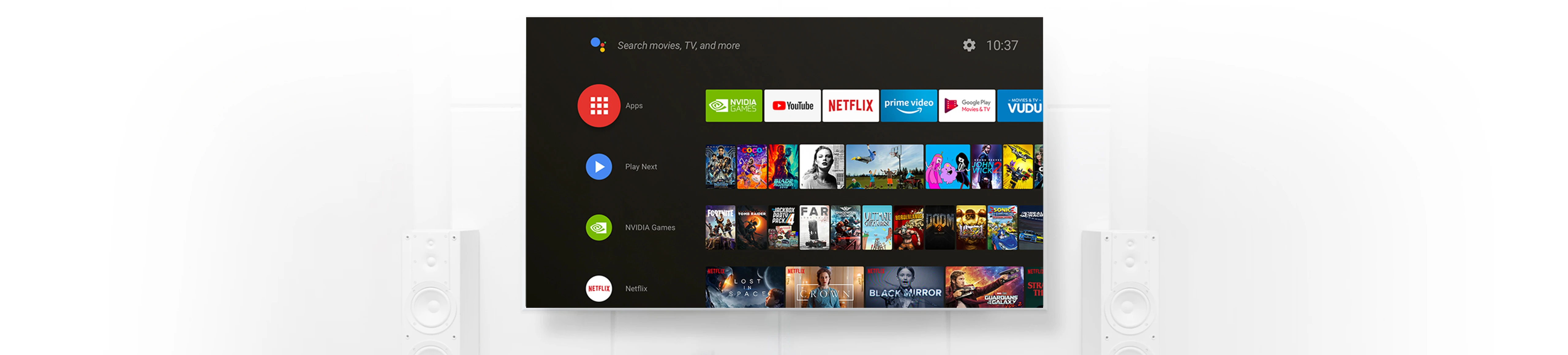 Vaizdo grotuvas „Nvidia Shield TV“ (2019 m.) aprašymas - Prekės nuotrauka