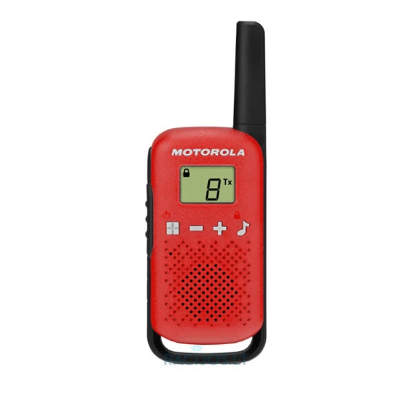 Radijo stotelės - racijos MOTOROLA Talkabout T42 Raudona 2 vnt. aprašymas - Prekės nuotrauka