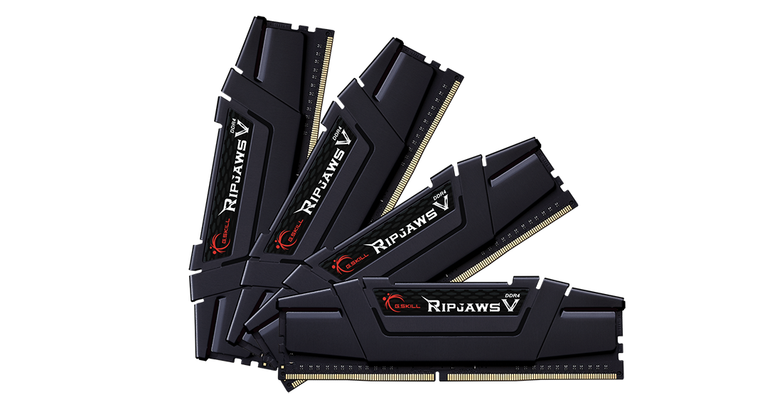 RAM G.Skill Ripjaws V 32GB (4 x 8GB), DDR4, 3600MHz aprašymas - Prekės nuotrauka