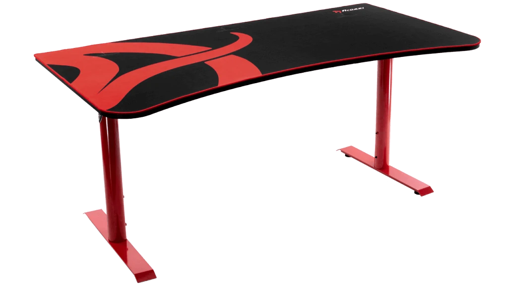Žaidimų stalas Arozzi Arena Gaming Desk, Reguliuojamo aukščio 710-810mm, Juodas aprašymas - Prekės nuotrauka
