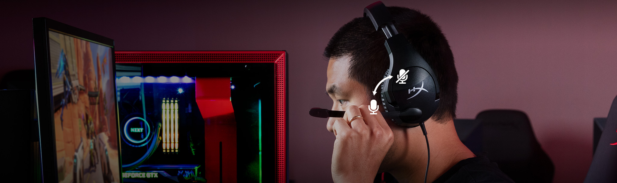 Žaidimų ausinės HyperX Cloud Stinger S (Juodos) aprašymas - Prekės nuotrauka