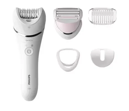 Philips Series 8000 „Wet & Dry“ epiliatorius BRE710/00 aprašymas - Prekės nuotrauka