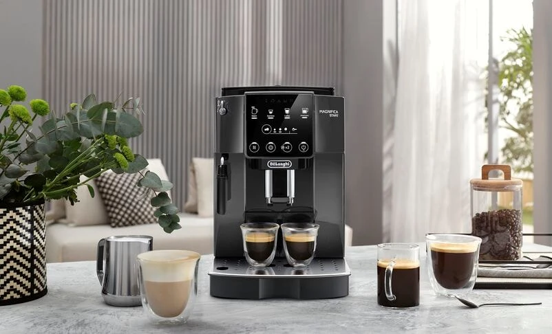 Kavos aparatas Espreso aparatas DeLonghi Magnifica Start ECAM220.22.GB aprašymas - Prekės nuotrauka