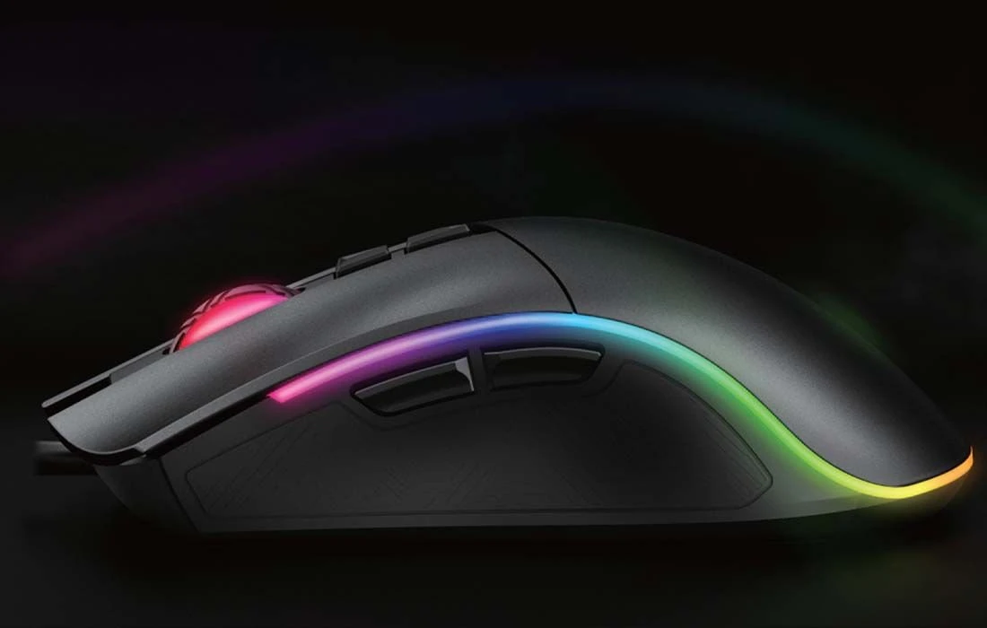 Žaidimų Pelė Havit MS1001S su RGB pašvietimu aprašymas - Prekės nuotrauka