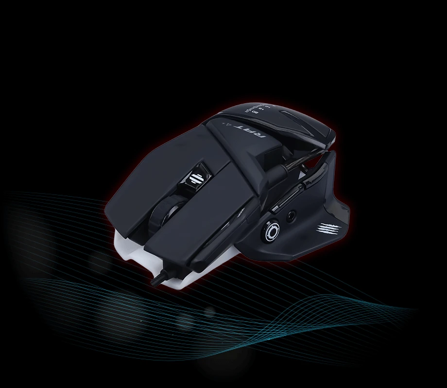 Žaidimų pelė Mad Catz R.A.T. 4+ aprašymas - Prekės nuotrauka