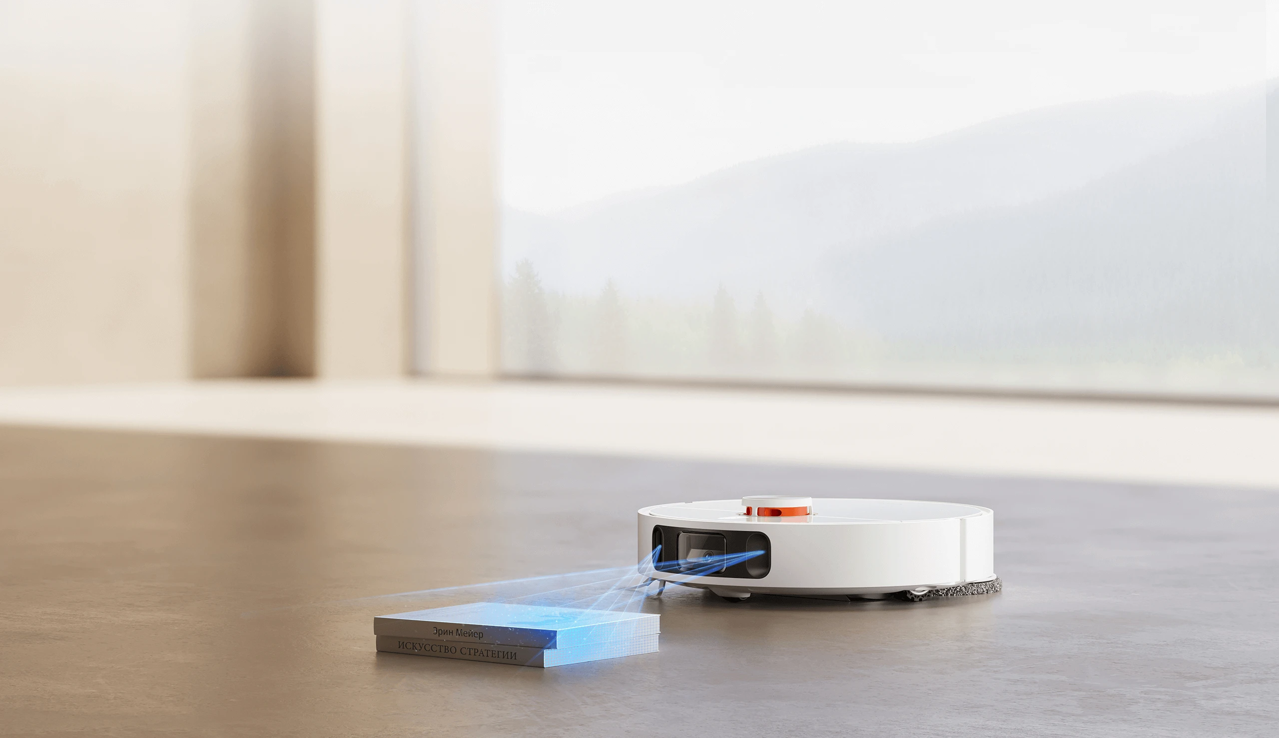 Dulkių siurblys - robotas Xiaomi X10 + su automatine dulkių išsiurbimo stotele, Baltas aprašymas - Prekės nuotrauka