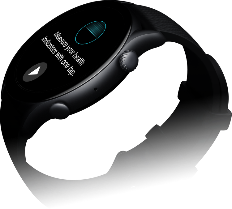 Išmanusis laikrodis Amazfit GTR 3 Pro, Juodos spalvos aprašymas - Prekės nuotrauka