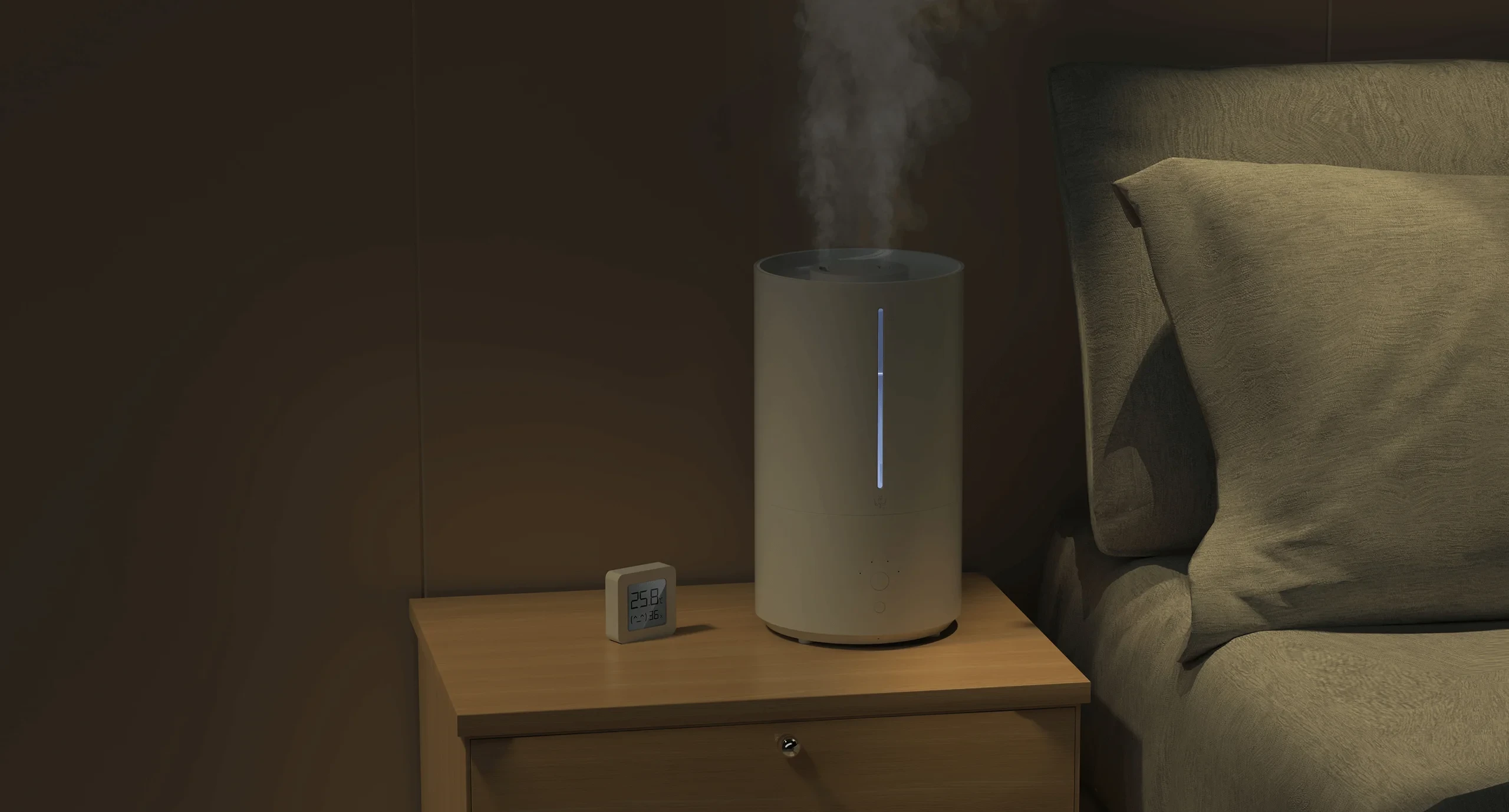 Oro drėkintuvas Xiaomi Smart Humidifier 2, BHR6026EU aprašymas - Prekės nuotrauka