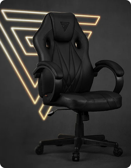 Žaidimų kėdė Sense7 Prism Gaming Chair, Juoda aprašymas - Prekės nuotrauka