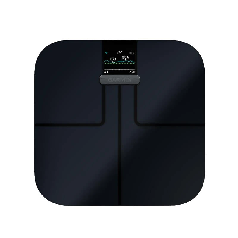 Išmaniosios svarstyklės Garmin Index S2, Juodos spalvos aprašymas - Prekės nuotrauka
