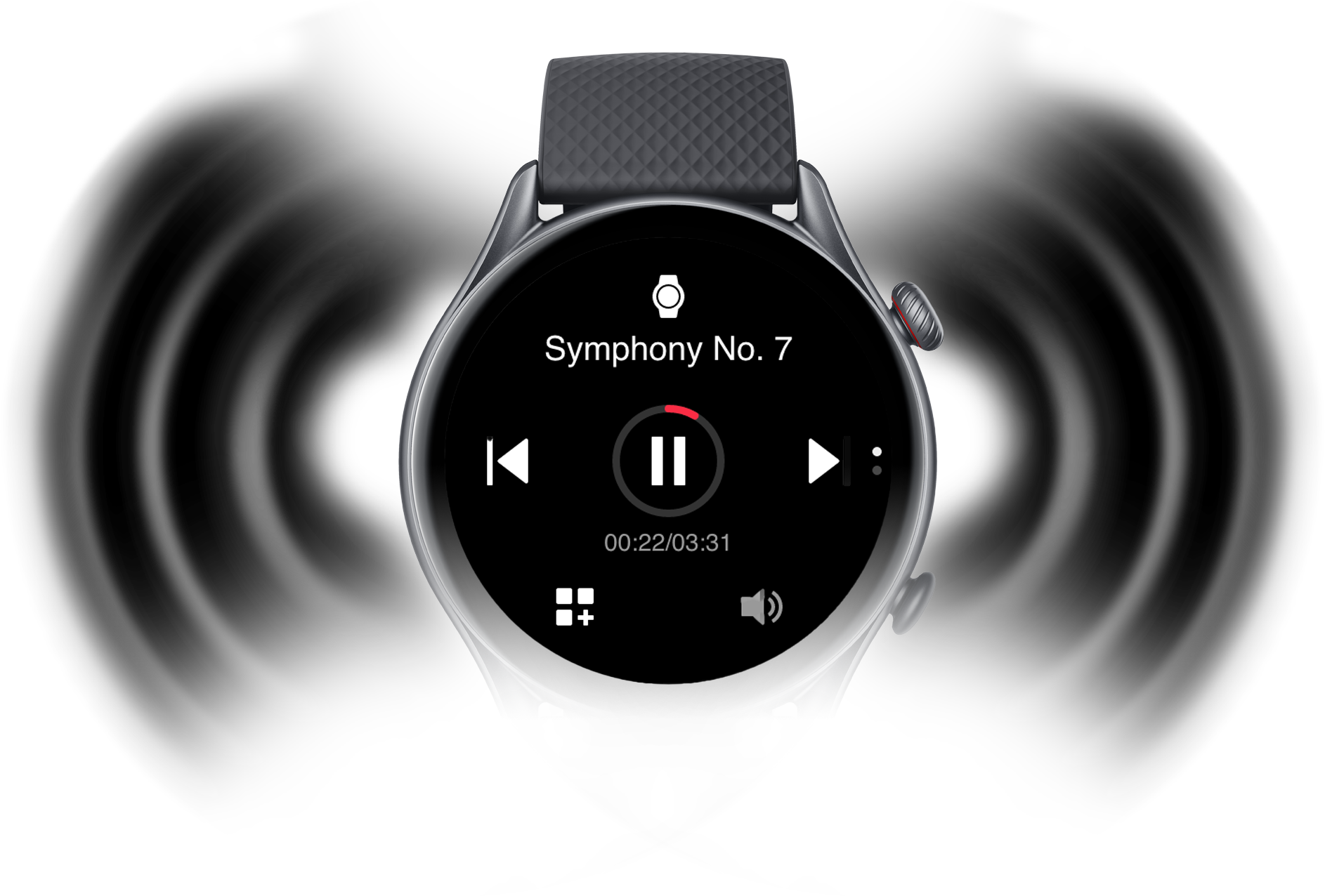 Išmanusis laikrodis Amazfit GTR 3 Pro, Juodos spalvos aprašymas - Prekės nuotrauka