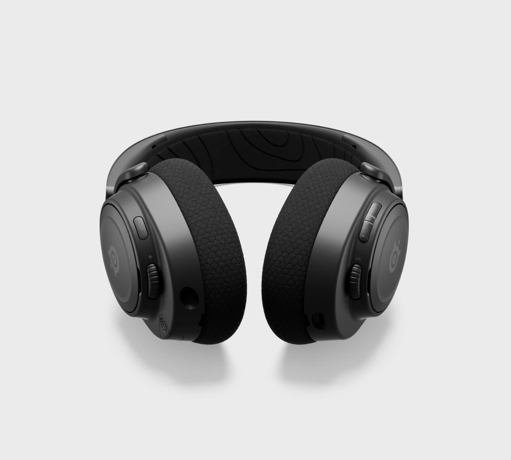 Belaidės žaidimų ausinės SteelSeries Arctis Nova 7, Juodos spalvos aprašymas - Prekės nuotrauka
