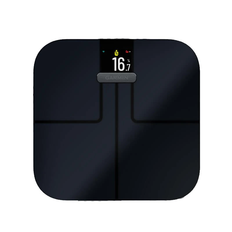 Išmaniosios svarstyklės Garmin Index S2, Juodos spalvos aprašymas - Prekės nuotrauka
