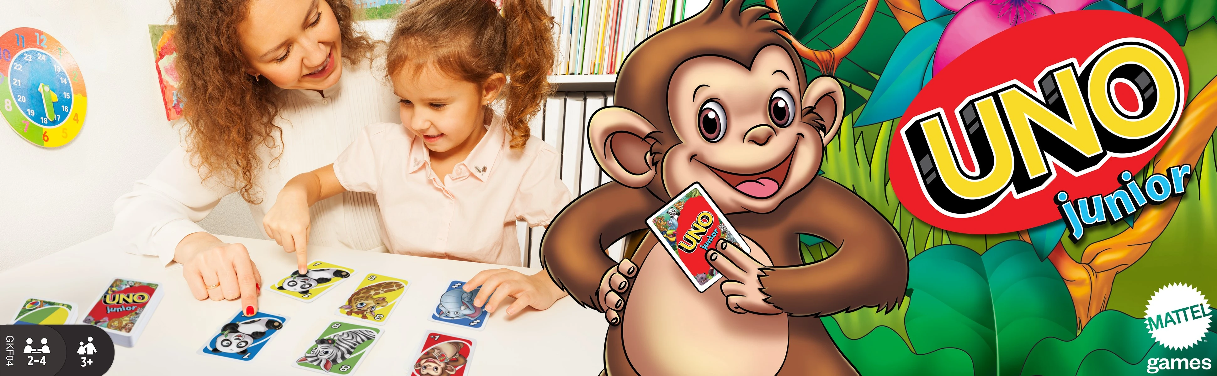 Mattel Uno kortos mažiesiems aprašymas - Prekės nuotrauka