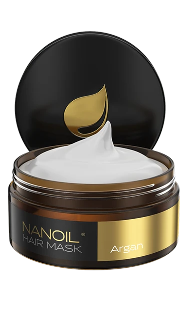 NANOIL plaukų kaukė su marokietiškuoju arganu 300 ml aprašymas - Prekės nuotrauka