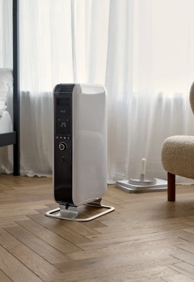 Tepalinis šildytuvas Mill AB-H1000DN, 1000 W, Juodas aprašymas - Prekės nuotrauka