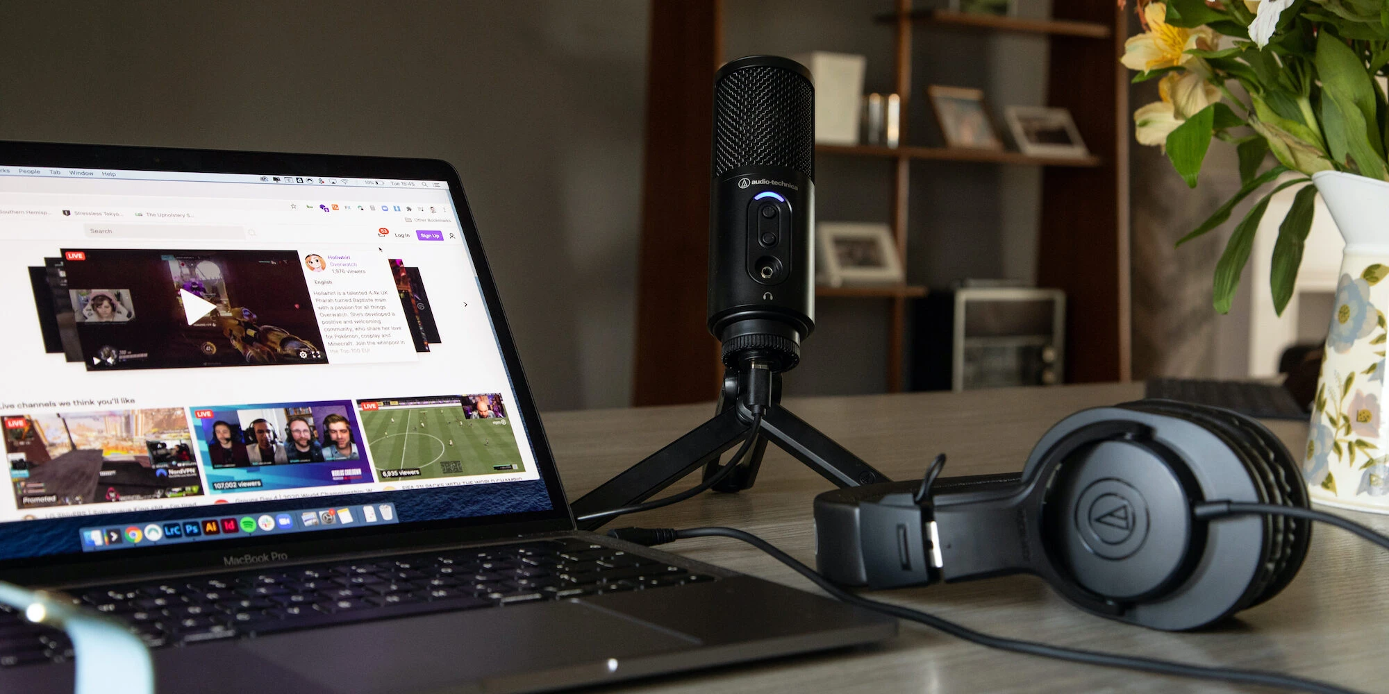 Audio-Technica ATH-M20X profesionalios monitorinės ausinės, Juodos spalvos aprašymas - Prekės nuotrauka
