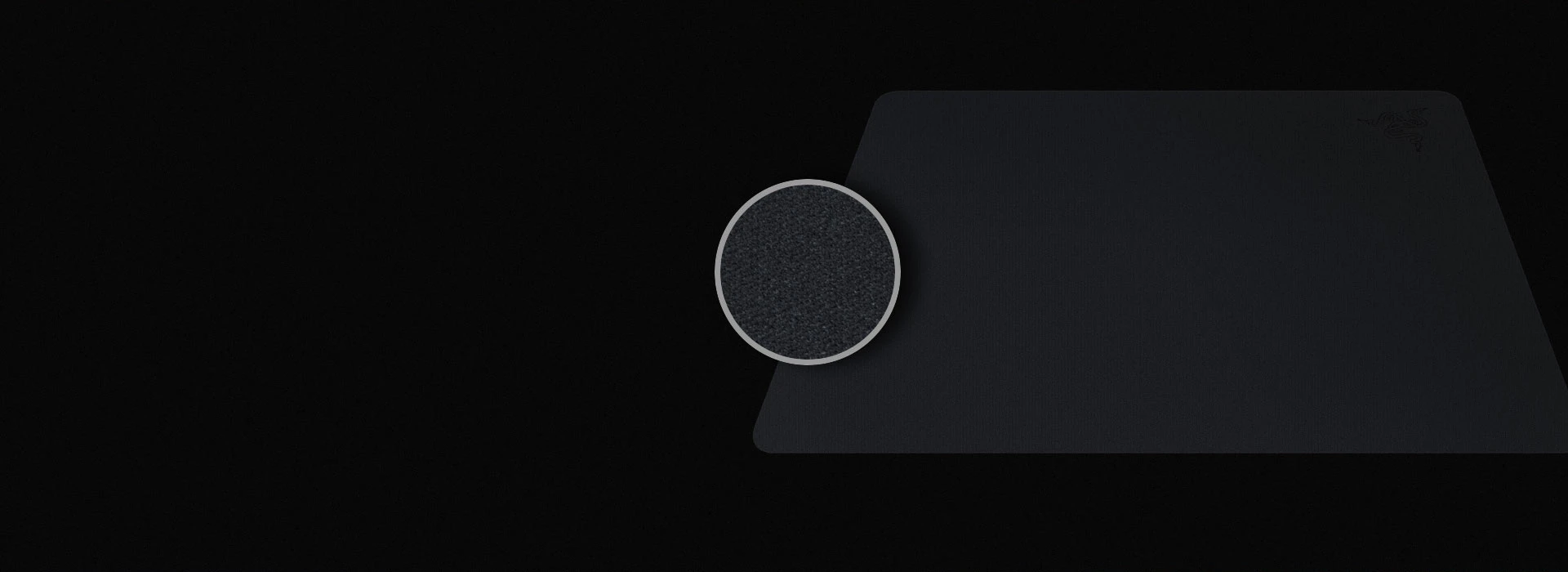 Pelės kilimėlis žaidimams Razer Goliathus Mobile Stealth Edition, Juodas aprašymas - Prekės nuotrauka