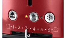 Russell Hobbs skrudintuvas Russel Hobbs Retro 21680-56 (1200 W, raudona spalva) aprašymas - Prekės nuotrauka