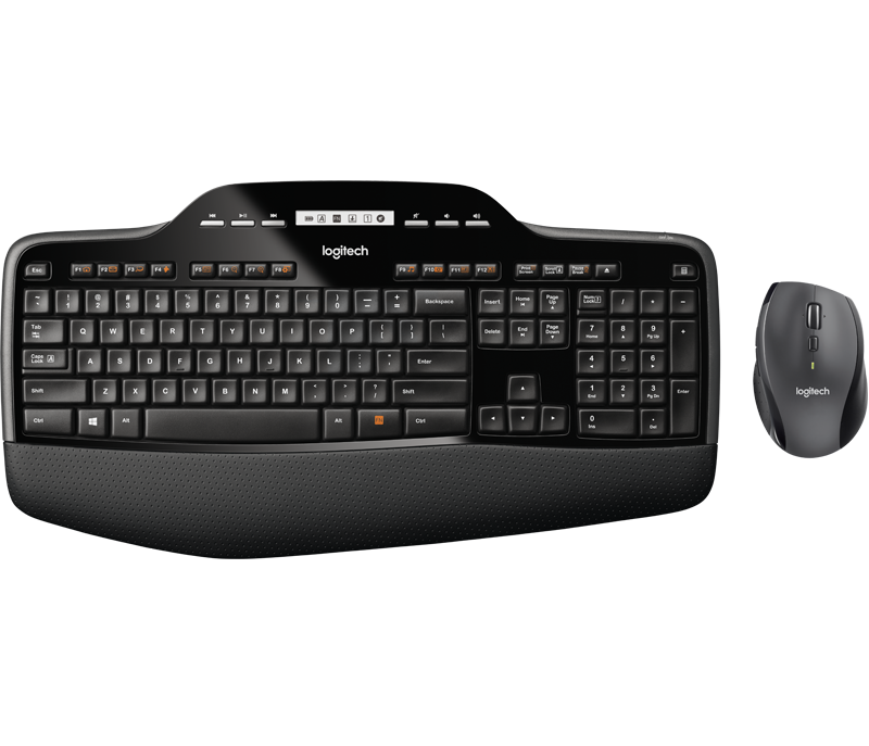 Logitech MK710 Komfortiškas Belaidis klaviatūros ir pelės komplektas, US išdėstymas aprašymas - Prekės nuotrauka