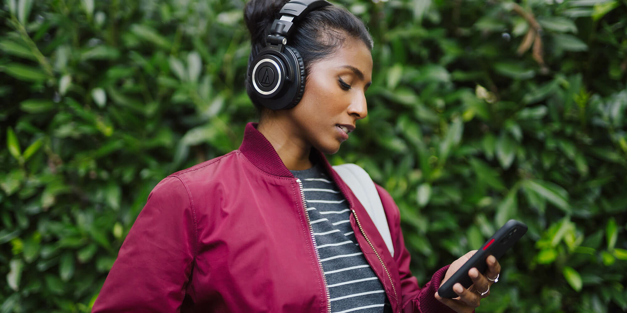 Audio-Technica ATH-M50xBT2 belaidės ausinės , Juodos spalvos aprašymas - Prekės nuotrauka