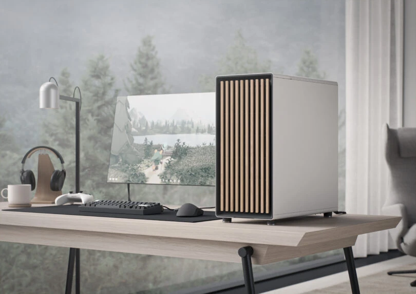 Fractal Design North (Chalk White TGC) kompiuterio korpusas aprašymas - Prekės nuotrauka
