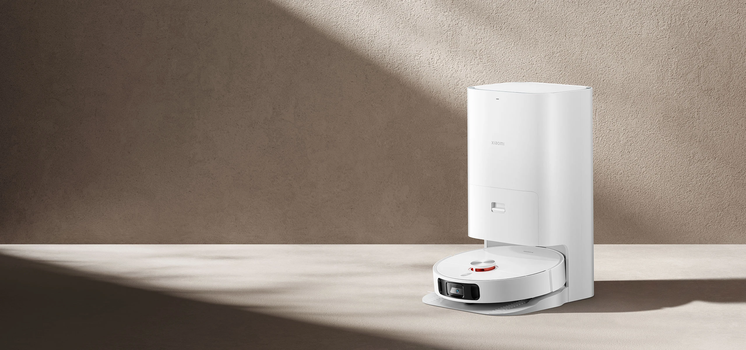 Dulkių siurblys - robotas Xiaomi X10 + su automatine dulkių išsiurbimo stotele, Baltas aprašymas - Prekės nuotrauka
