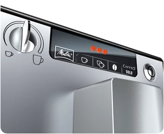 Melitta E950-103 Caffeo Solo Pilnai automatinis kavos aparatas, Sidabrinis aprašymas - Prekės nuotrauka