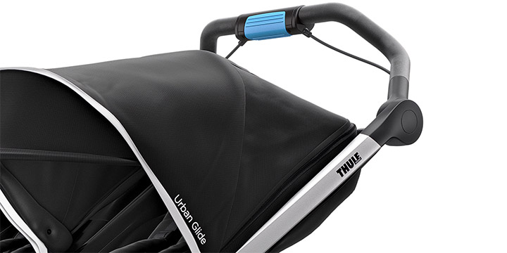 THULE Urban Glide 2 bėgimo vežimėlis | Juodas/žalias (Juodas/Cypress Žalias) aprašymas - Prekės nuotrauka