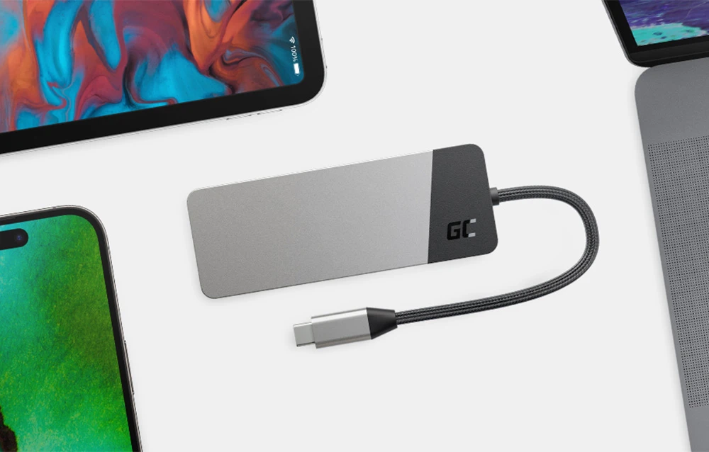 Lenovo Žalias Cell Žalias CELL HUB USB-C GC Connect 3xUSB 3.1 HDMI 4K 60Hz PD 85W aprašymas - Prekės nuotrauka