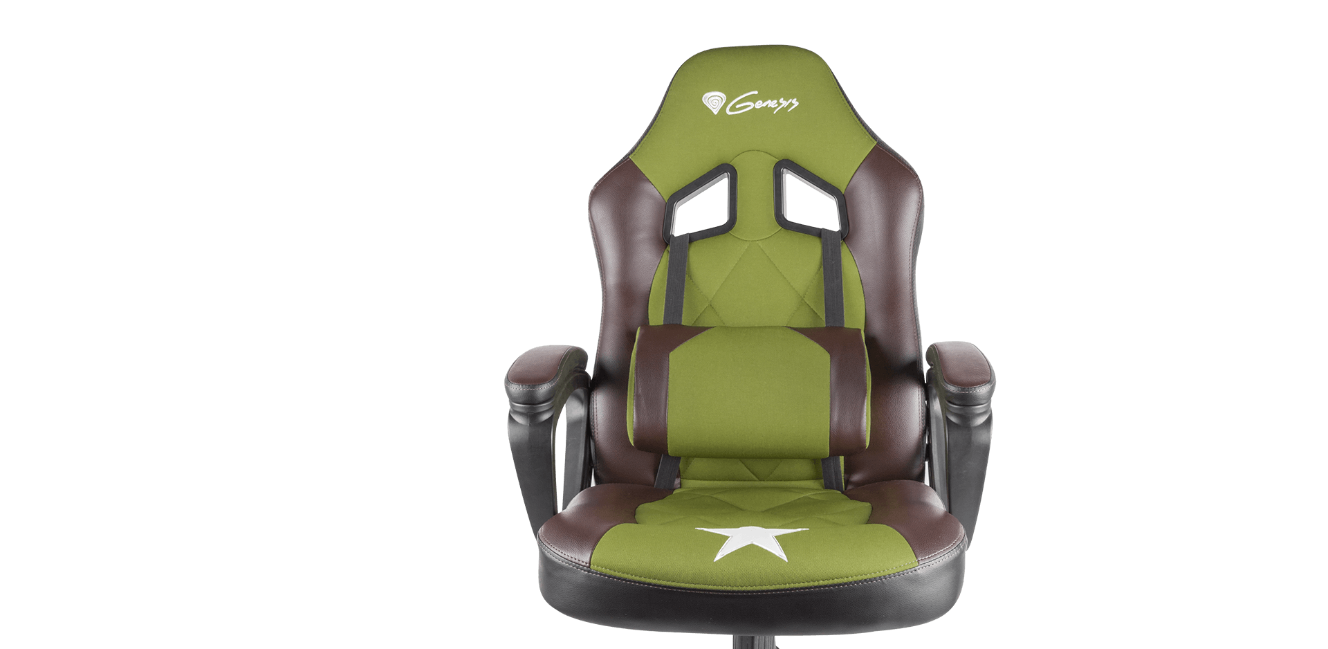 Žaidimų kėdė Genesis Nitro 330 Military (Limited Edition) Gaming Chair aprašymas - Prekės nuotrauka