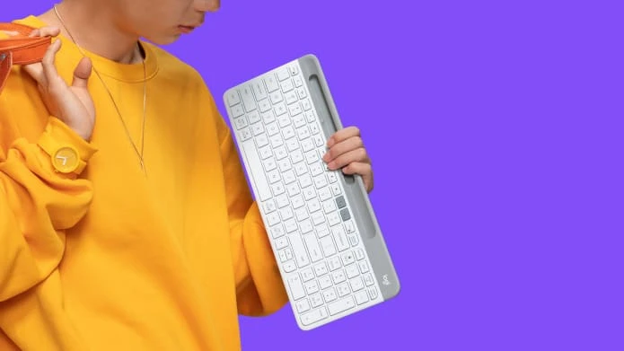 Įvairių įrenginių belaidė klaviatūra Logitech K580, 2,4GHz + Bluetooth, Nordic išdėstymas aprašymas - Prekės nuotrauka