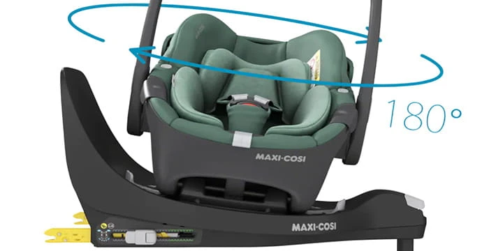 Automobilinė kėdutė Maxi-Cosi Pebble 360 i-Size, Mėlyna aprašymas - Prekės nuotrauka