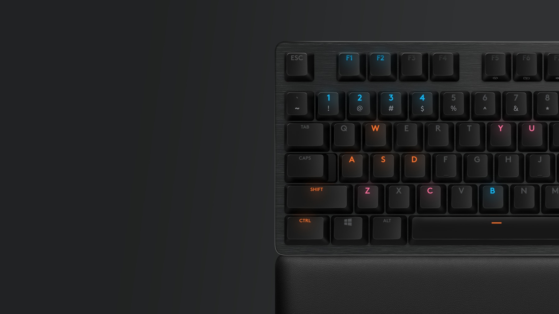 Mechaninė Žaidimų Klaviatūra Logitech G513 Lightsync RGB, GX Brown Tactile Switches, US išdėstymas aprašymas - Prekės nuotrauka