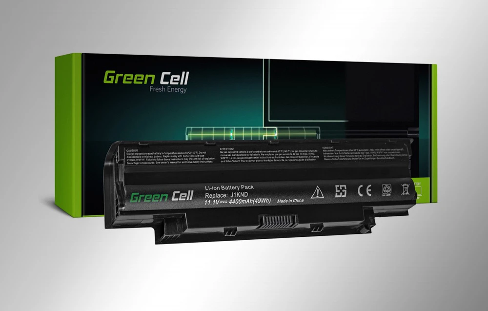 Green Cell Žalias Cell GREENCELL DE01 Baterija Žalias Cell J1KND skirta Dell Inspiron N4010 N5010 13R 14R 15R 17R aprašymas - Prekės nuotrauka Green Cell Žalias Cell GREENCELL DE01 Baterija Žalias Cell J1KND skirta Dell Inspiron N4010 N5010 13R 14R 15R 17R aprašymas - Prekės nuotrauka