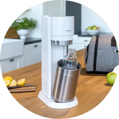 Gazuotų gėrimų gaminimo aparatas SodaStream DUO, baltas aprašymas - Prekės nuotrauka