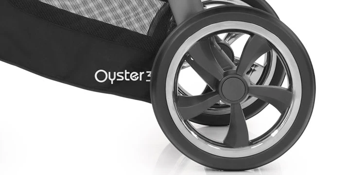 BabyStyle Oyster 3 stilingas vaikiškas vežimėlis | Pilkos spalvos 
