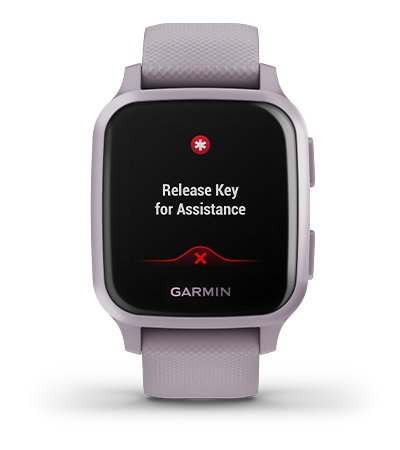 Išmanusis laikrodis Garmin Venu Sq, Violetinės spalvos aprašymas - Prekės nuotrauka