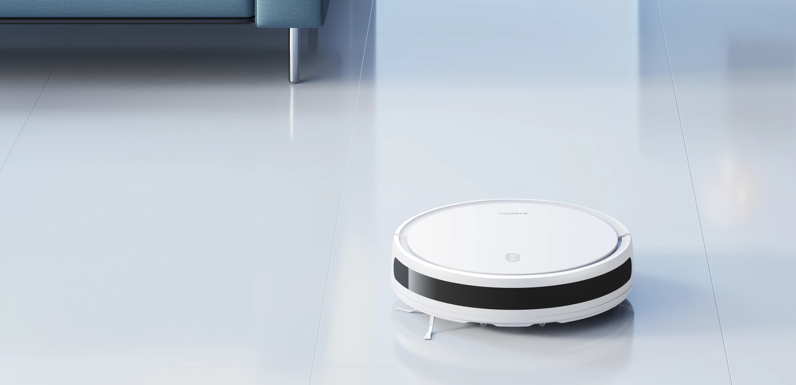 Dulkių siurblys - robotas Xiaomi E10, Baltas aprašymas - Prekės nuotrauka