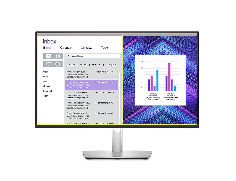 Monitorius Dell LCD P2423D/ 23.8