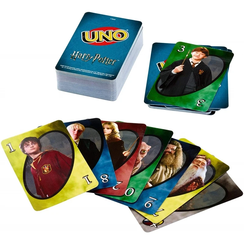 Mattel UNO kortos Harry Potter aprašymas - Prekės nuotrauka