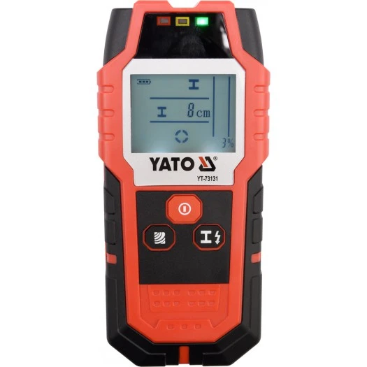 Metalo, medžio profilių ir laidų detektorius Yato YT-73131 aprašymas - Prekės nuotrauka