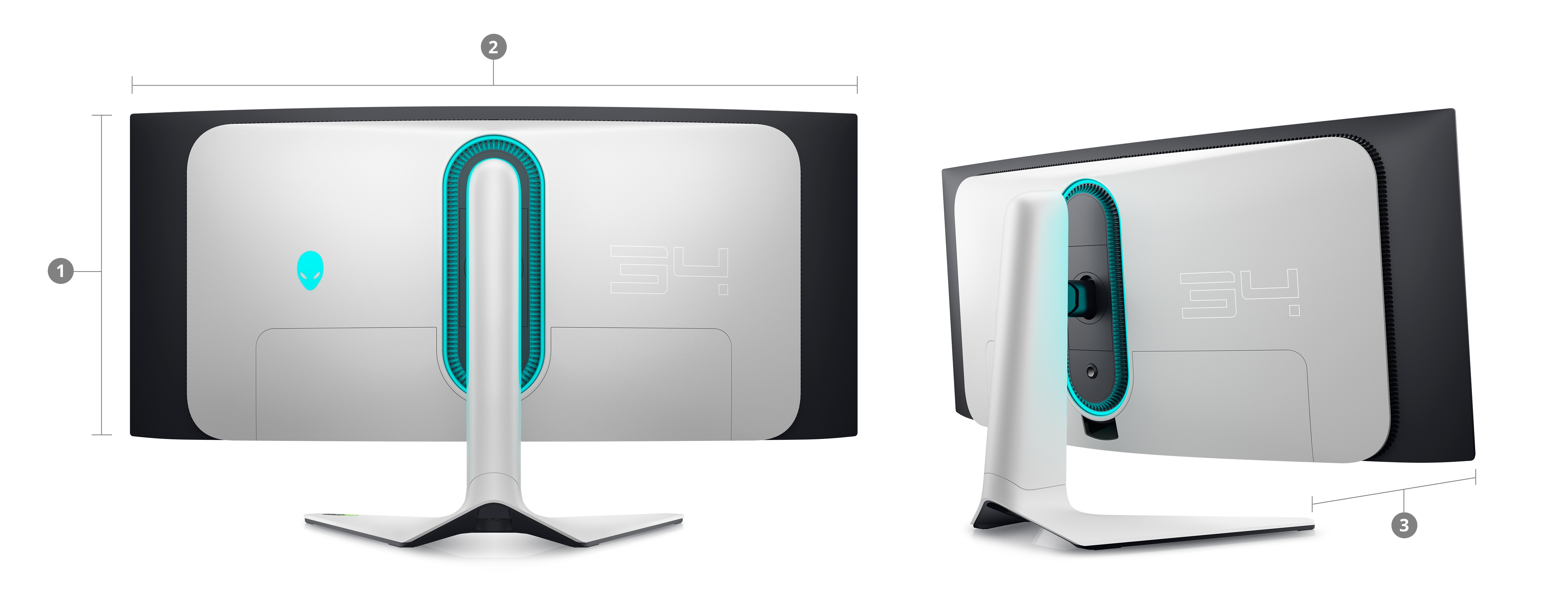 Žaidimų monitorius Dell AW3423DW / 34 