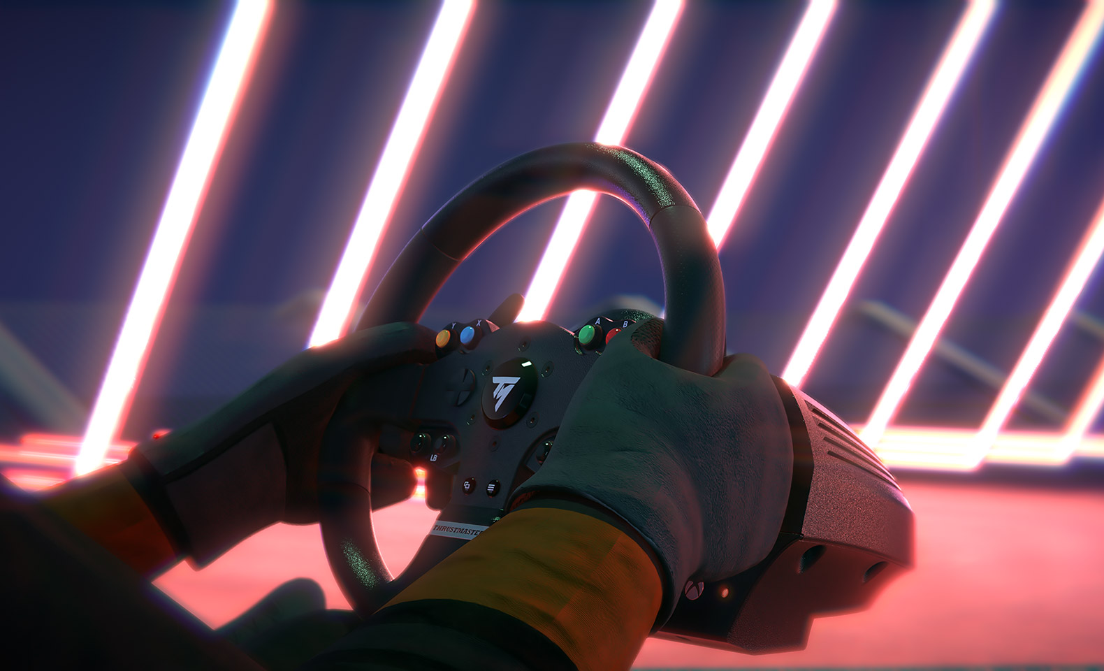 Žaidimų vairas THRUSTMASTER TMX FFB/4460136, Juodos spalvos aprašymas - Prekės nuotrauka