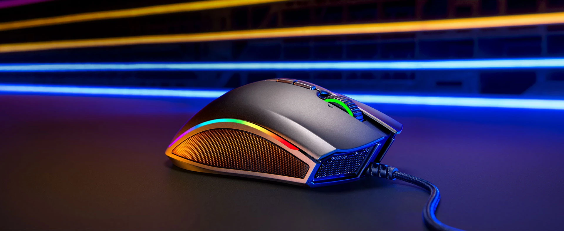 Pelė žaidimams Razer Mamba Elite - Performances Esports  (RZ01-02560100-R3M1) aprašymas - Prekės nuotrauka