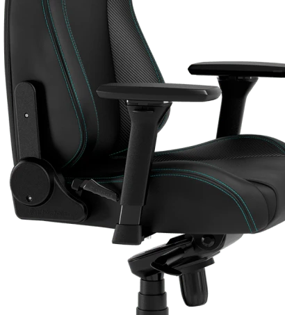 Žaidimų kėdė Noblechairs EPIC Mercedes-AMG Petronas Formula One Team - 2021 Edition Vinilo/PU hibridinės odos žaidimų kėdė aprašymas - Prekės nuotrauka