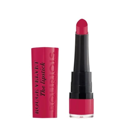 BOURJOIS Paris Rouge Velvet Lūpų dažai Moterims 2,4 g, 09 FUCHSIA BOTTÉ aprašymas - Prekės nuotrauka