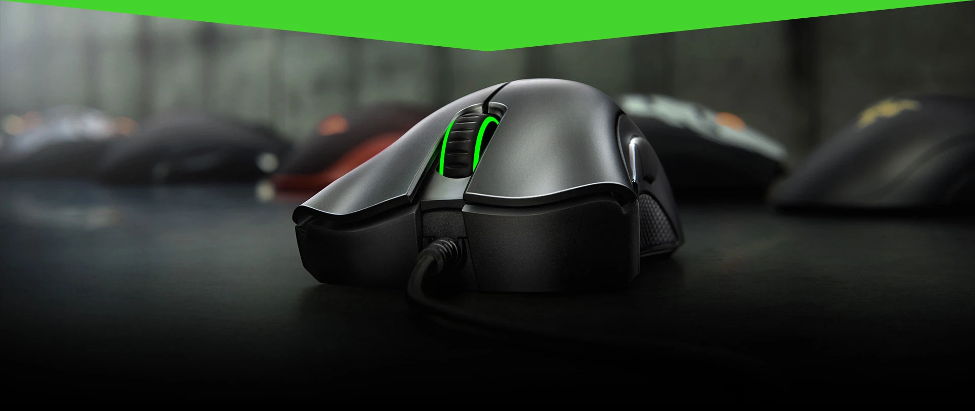 Pelė RAZER DeathAdder Essential RZ01-02540100-R3C1 (Optinė, 6400 DPI, juodos spalvos) aprašymas - Prekės nuotrauka