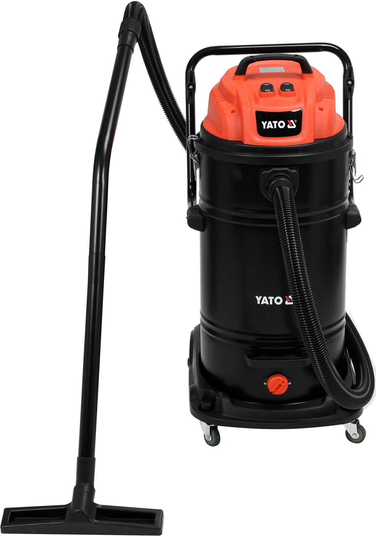 Yato Pramoninis dulkių siurblys YT-85710,  2400W, 70 l, sausas/drėgnas siurbimas aprašymas - Prekės nuotrauka